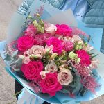Buchet trandafiri roz Pink Fantasy